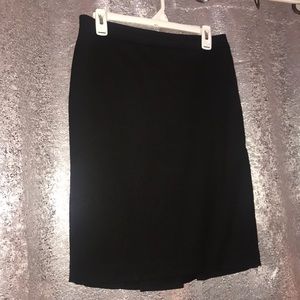 Ann Taylor LOFT black dress skirt